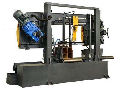 Yarı Otomatik Sütunlu Şerit Testere Makinesi (BMSY-560C) - 7