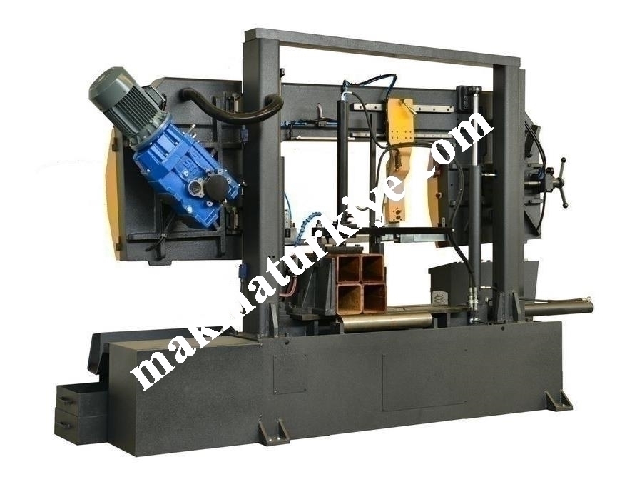 Yarı Otomatik Sütunlu Şerit Testere Makinesi (BMSY-560C)