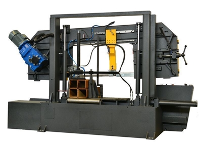 Yarı Otomatik Sütunlu Şerit Testere Makinesi (BMSY-560C) - 8