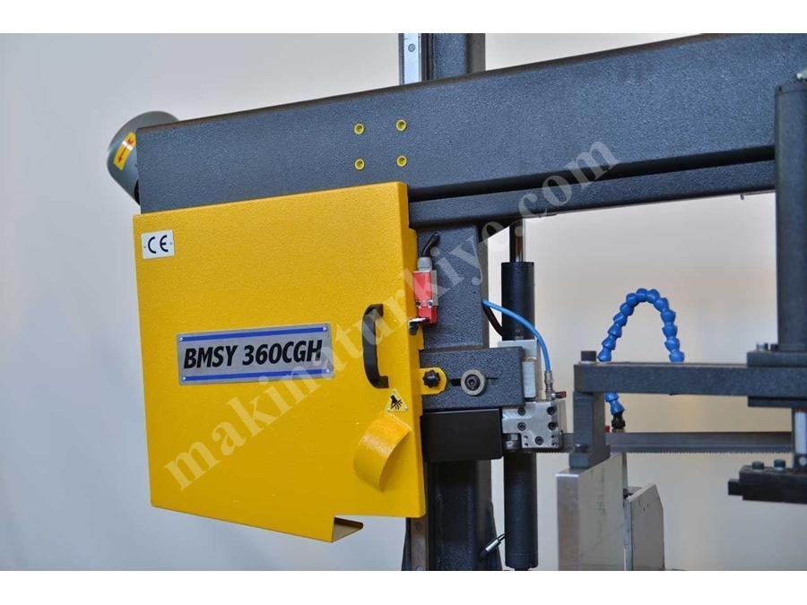 Yarı Otomatik Açılı Kesim Sütunlu Şerit Testere Makinesi Beka-Mak (BMSY-360CGH)