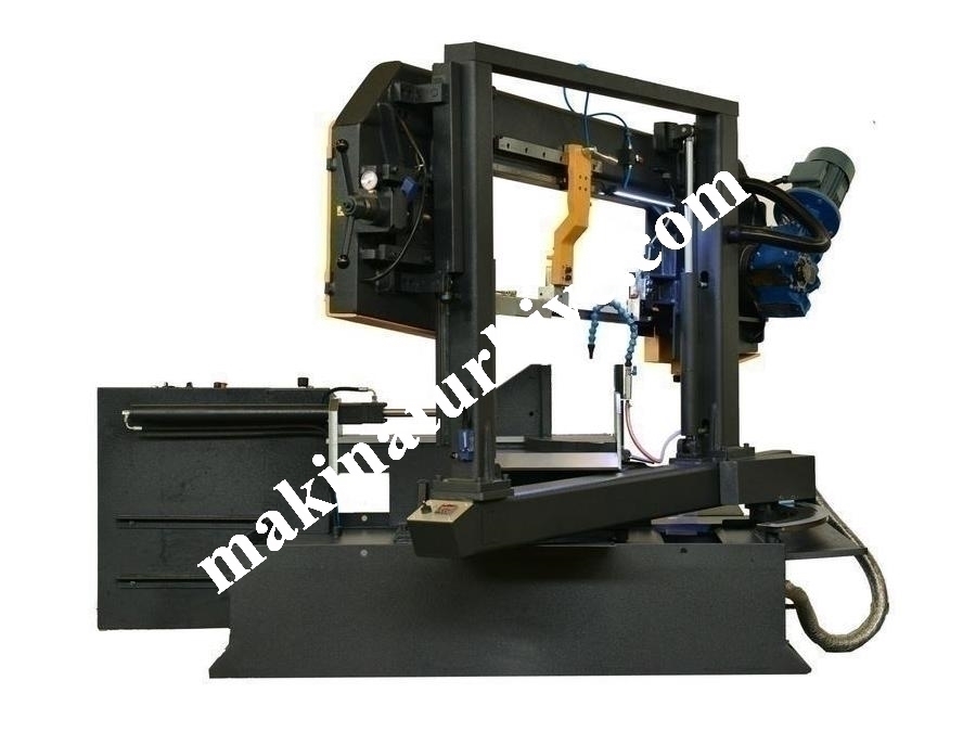 Yarı Otomatik Açılı Kesim Sütunlu Şerit Testere Makinesi Beka-Mak (BMSY-360CGH)