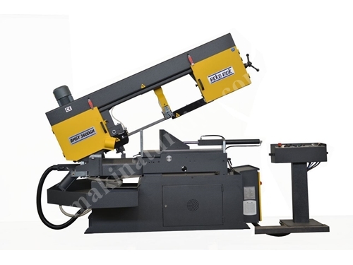 Çift Açılı Yarı Otomatik Şerit Testere Makinesi Beka-Mak - BMSY-360DGH