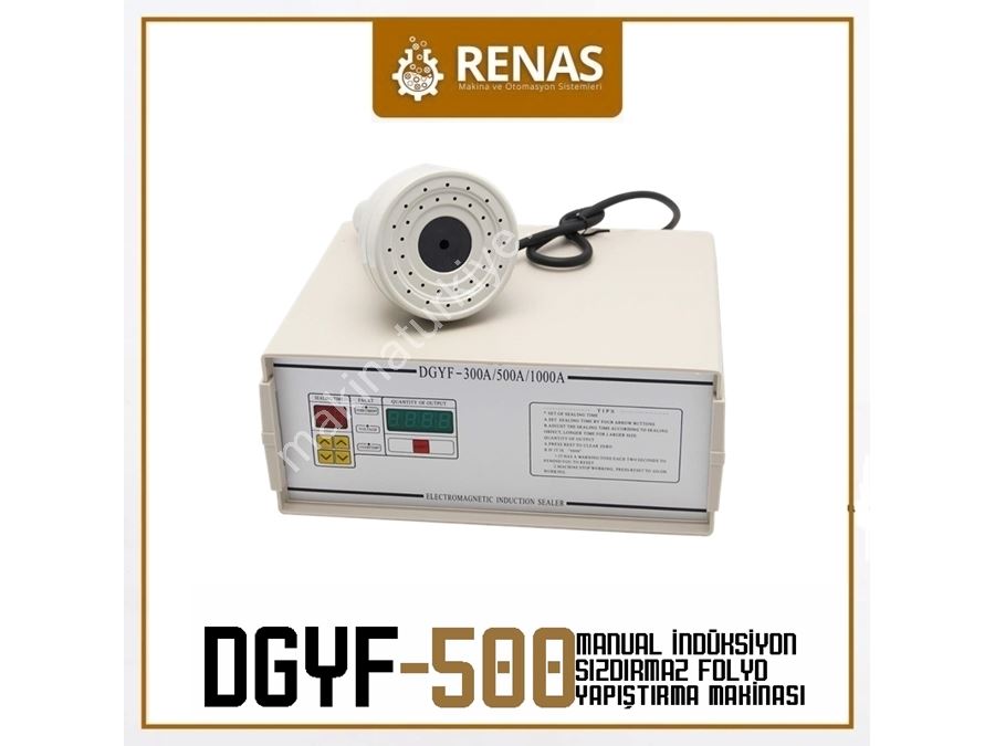 20-100 Mm Folyo Kapatma Makinası