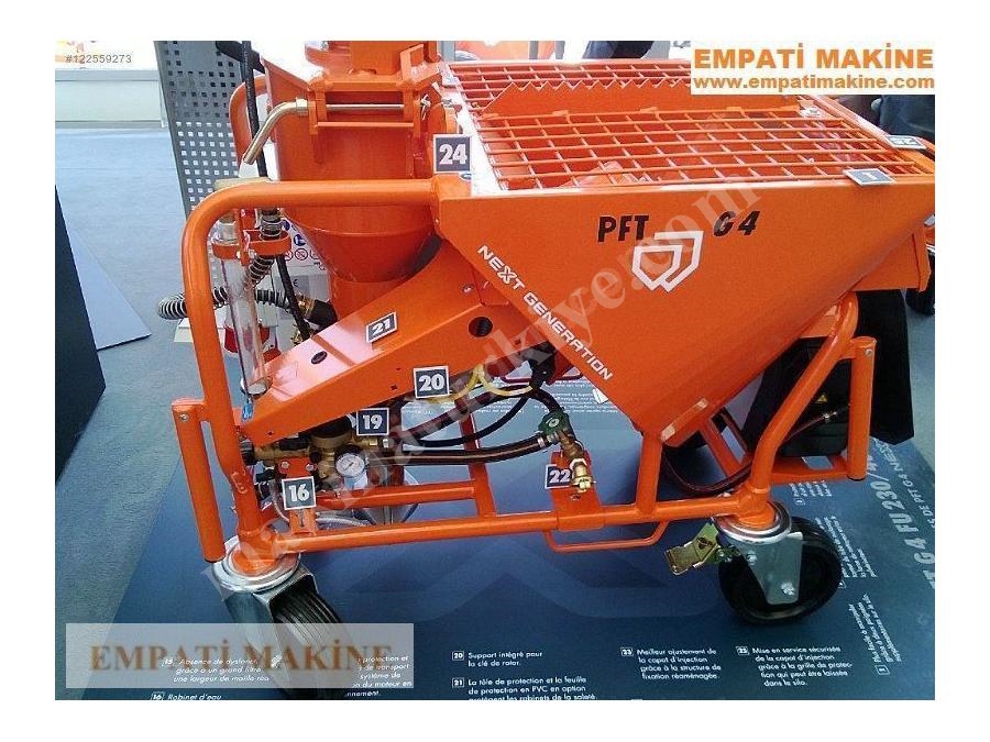PFT G4 Alçı Makinesi 