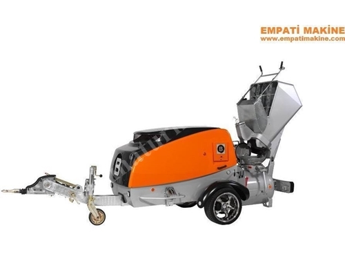 DC 550 Kepçeli Ve Kürekli Şap Makinası