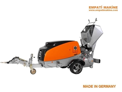 DC 550 Kepçeli Ve Kürekli Şap Makinası - 1