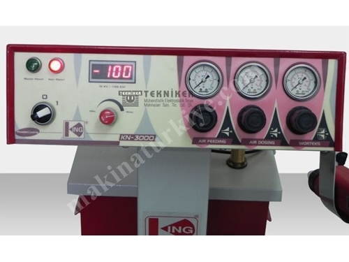 Manuelle elektrostatische Pulverbeschichtungsmaschinenset KN-3000