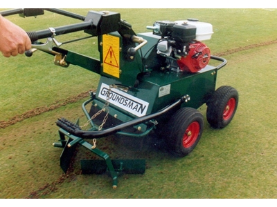 460HD (9 Hp) 60 Cm (Aerator) Groundsman Çim Kök Havalandırma Makinesi  - 3
