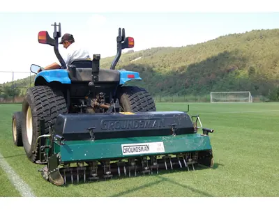 12180TM (180 cm) (Aerator-Hangs on Tractors Type) Lawn Root Aeration Machine