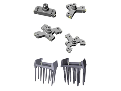 12180TM (180 Cm) (Aerator-Traktöre Asılır Tip) Çim Kök Havalandırma Makinesi  - 2