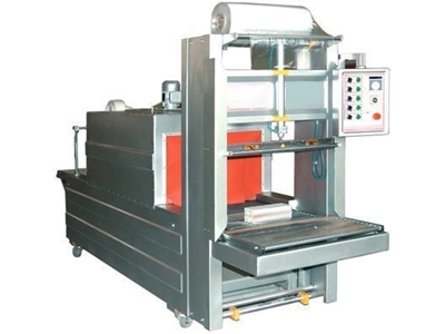 Halbautomatische Schrumpfmaschine für 400-500 Kisten pro Stunde
