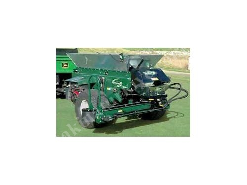 CR-7 Removable Type Grass Top Sand Spreading and Material Loading Unloading Machine