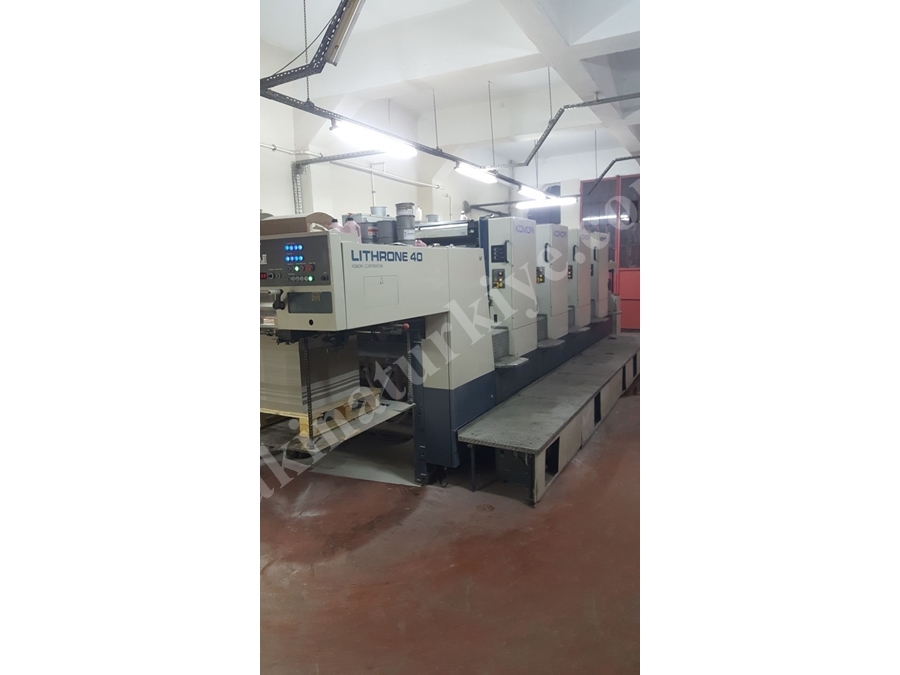 4 Renk Ofset Baskı Makinası 72x102 cm L 440