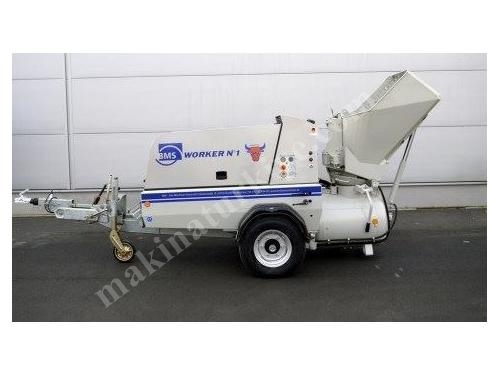 Şap Makinası - Kepçeli Kürekli BMS Worker No1 Powerpull
