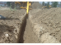 Backhoe Trenching Machine 200 M/Hour [Excavator Machine Garden 28] - 1