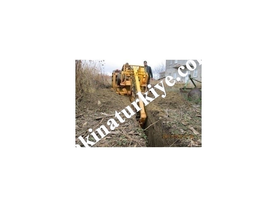 Traktör Arkası Kanal Açma Makinası 180 Metre / Saat [Kazıcı Makina 40-B-38] 