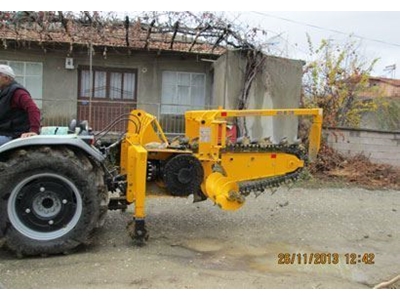 Traktör Arkası Kanal Açma Makinası 180 Metre / Saat [Kazıcı Makina 40-B-38]  - 2