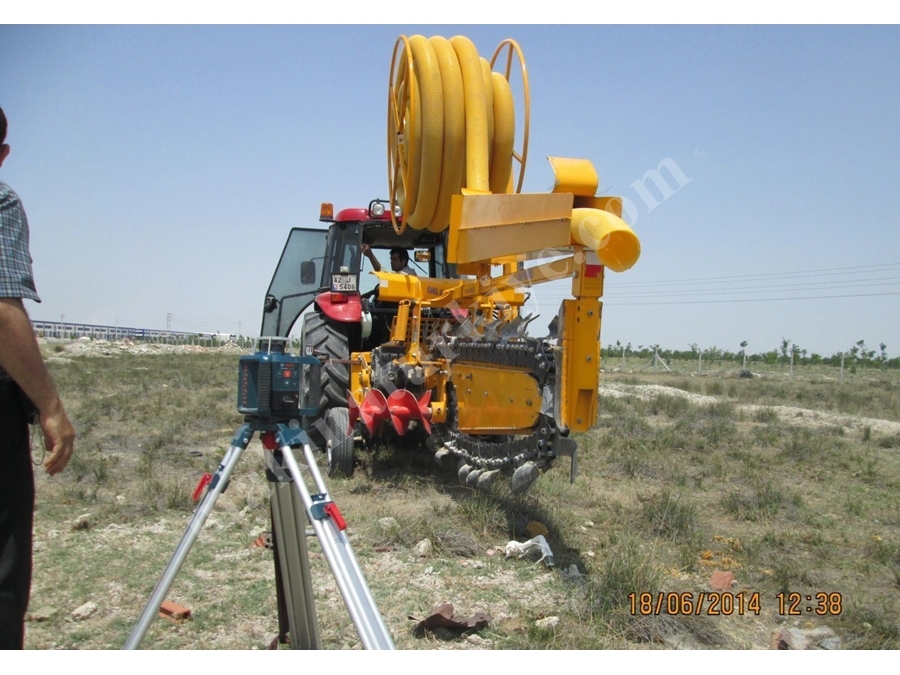 Kanal Açma Makinası [Kazıcı Makina 48-C-48] 