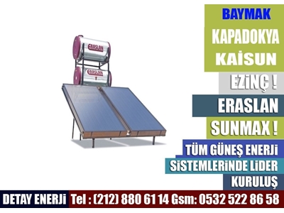 Systèmes de chauffage d'eau avec panneaux solaires - 1