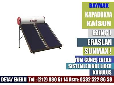 Systèmes de chauffage d'eau avec panneaux solaires - 2