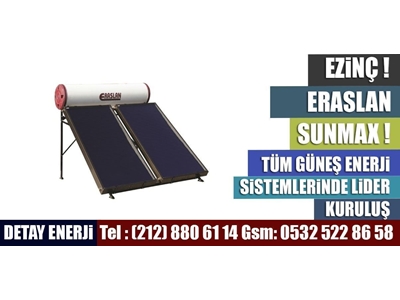 Systèmes de chauffage d'eau avec panneaux solaires - 6