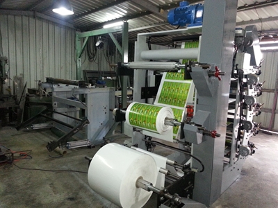 4+1 Flexo Label Printing Machine - 4