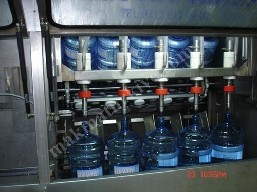 Линия наполнения водой бутылок - 1000-2500 бутылок/час