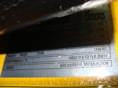 Kuka Robot 210 kg - 6
