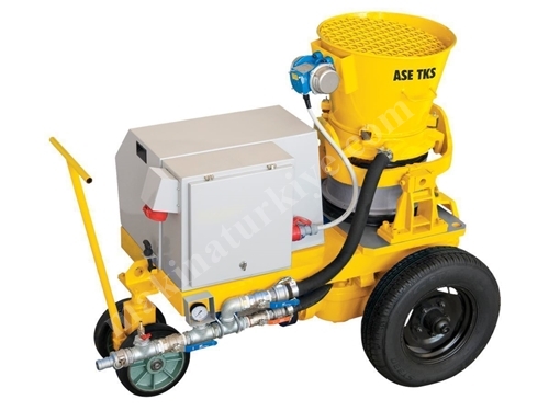Kuru Shotcrete Makinası 7,5 M3/Saat Ase Tks 