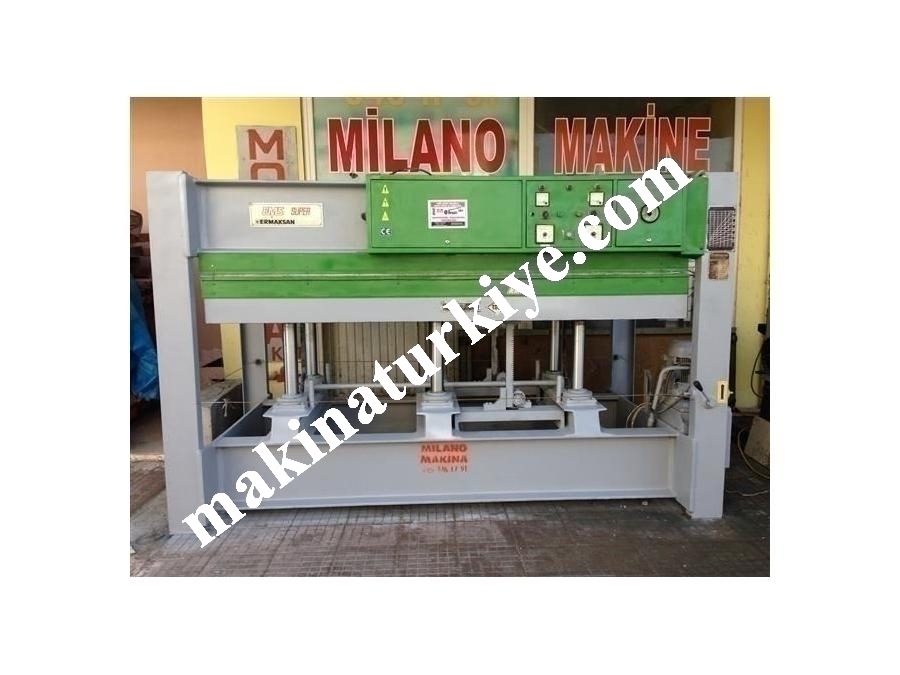 Ermaksan 130 - 250 3 Katlı Sıcak Pres  Ermaksan SSP 80