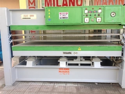 Ermaksan 130 - 250 3 Katlı Sıcak Pres  Ermaksan SSP 80 - 1