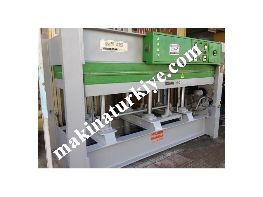 Ermaksan 130 - 250 3 Katlı Sıcak Pres  Ermaksan SSP 80