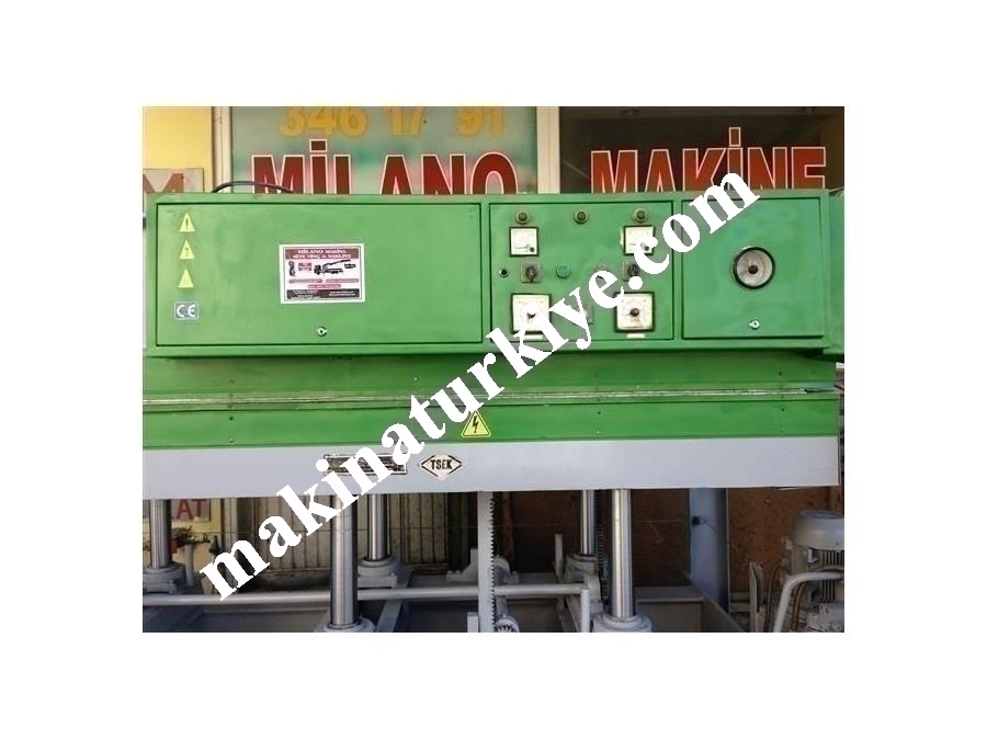 Ermaksan 130 - 250 3 Katlı Sıcak Pres  Ermaksan SSP 80