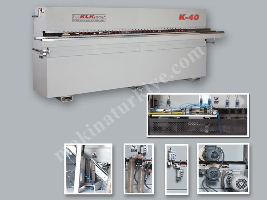 Baş-Son Kesmeli Kenar Bantlama  KLK Makina K-40