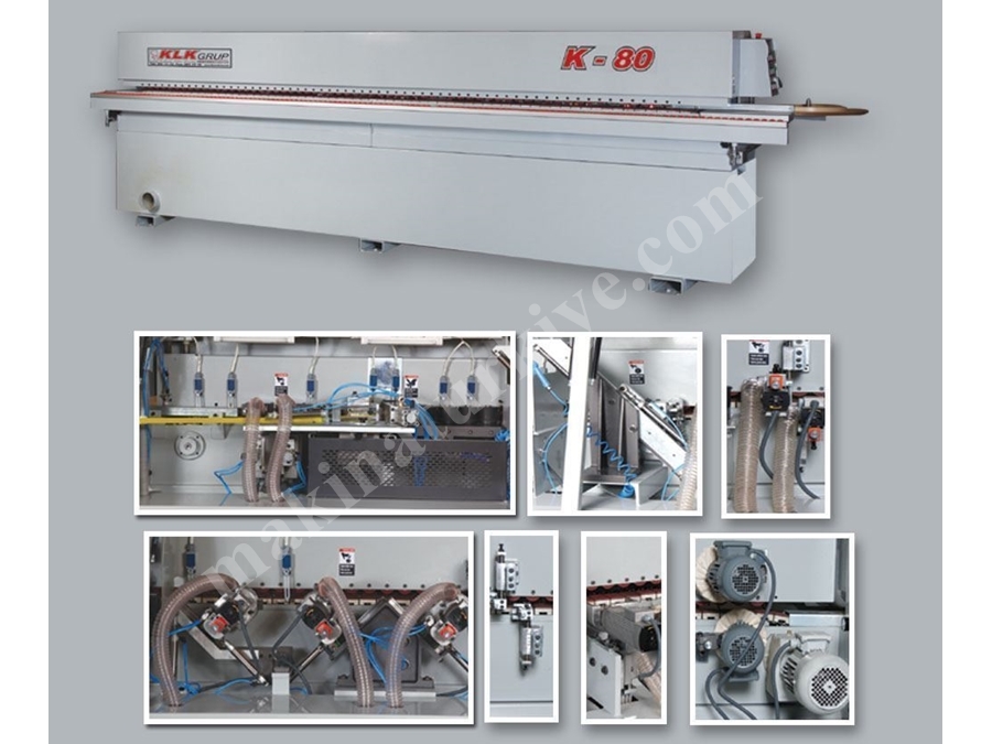 Full Kenar Bantlama Makinesi Klk K-80 