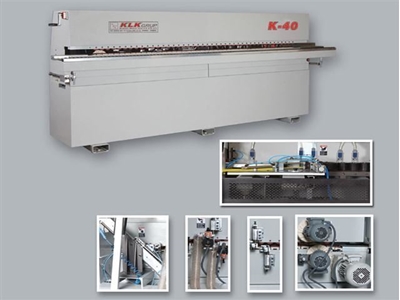 4 Üniteli Kenar Bantlama  KLK K-40 - 1