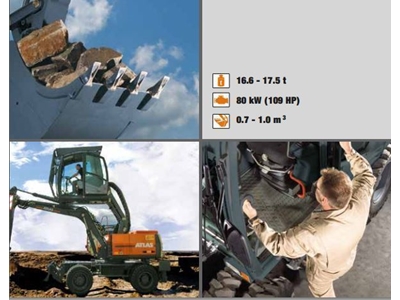 Endüstriyel Eksavatör ( Elleçleme) - 17,5 Ton - 1