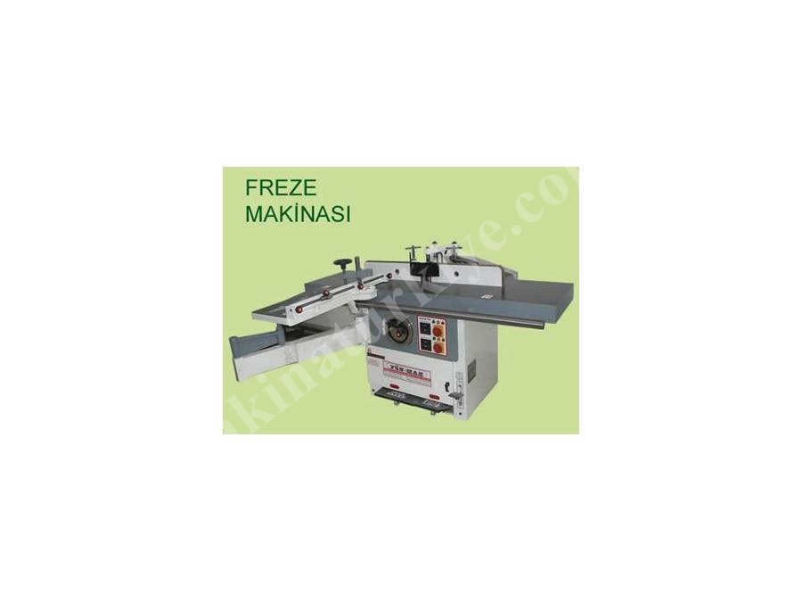 Yön-Mak Ağır Tip Takviye Arabalı Freze