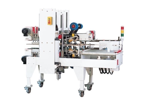 Tam Otomatik Koli Bantlama Makinası Köşe Bantlamalı - Doruk Ambalaj DRB XT556AC