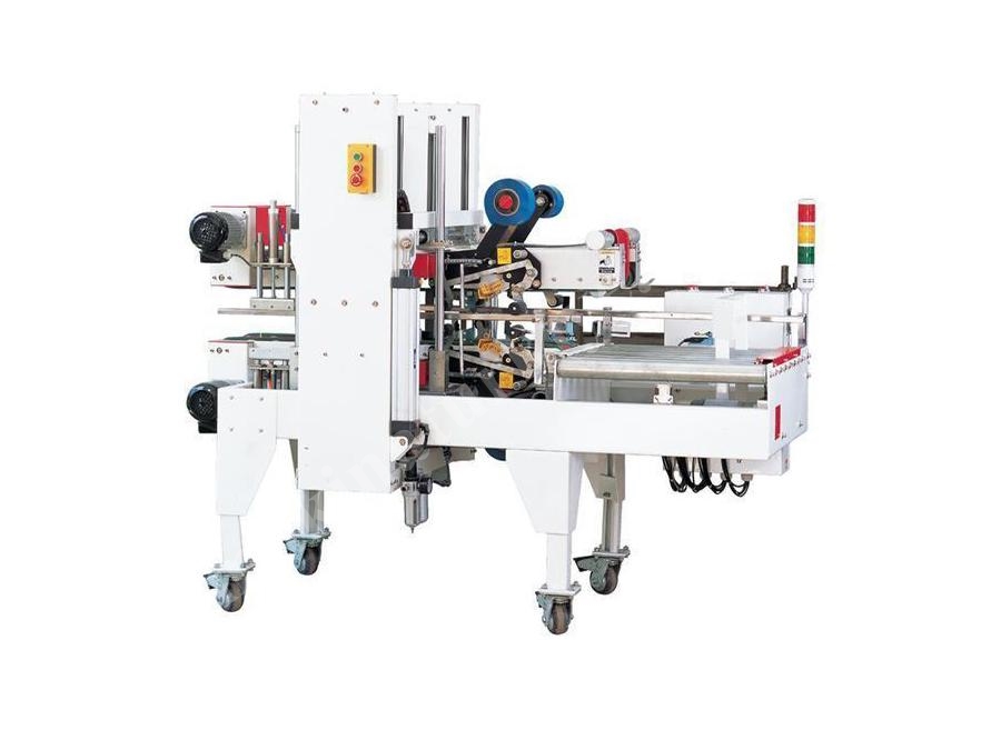 Tam Otomatik Koli Bantlama Makinası Köşe Bantlamalı - Doruk Ambalaj DRB XT556AC
