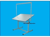Adjustable Inclined Fixed Light Quality Control Table - 0
