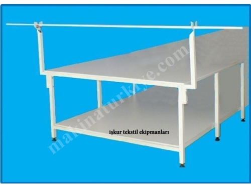 Table de coupe-déroulage de tissu inférieure et supérieure en bois de pin 180 cm