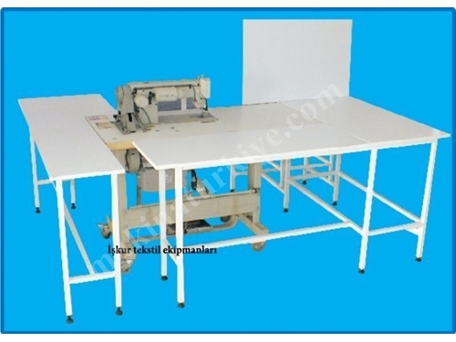 160X180X76CM Sewing Machine Table with Closed Cover on Four Sides