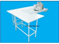 I 93 Sewing Machine Left Side L Table Front Long Straight Table Model - 0