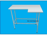 90X40X76CM Clothing Sewing Machine Right Side L Table - 0