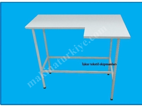90X40X76CM Clothing Sewing Machine Right Side L Table