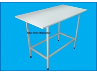 120X60X76 CM Arm Double Needle High Sewing Machine Side Table - 0
