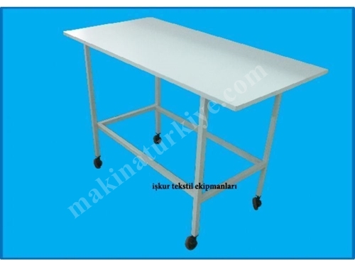 100X50X76 CM Clothing Table with Wheels