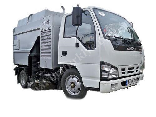 2m³ Vacuum Road Sweeper and Cleaning Vehicle