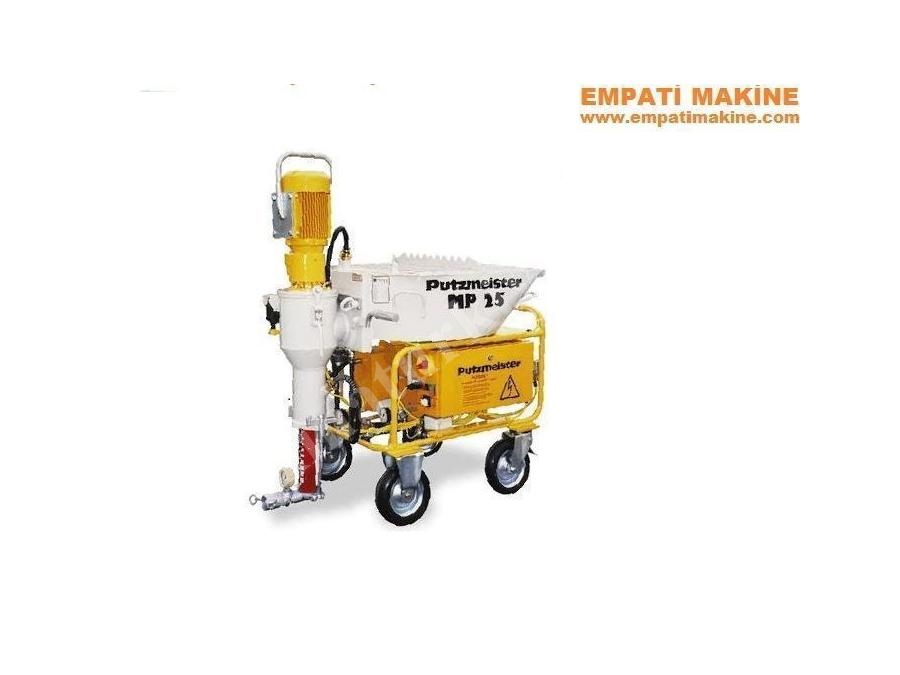 Putzmeister MP25 Yeni Model Alçı Sıva Makinesi 